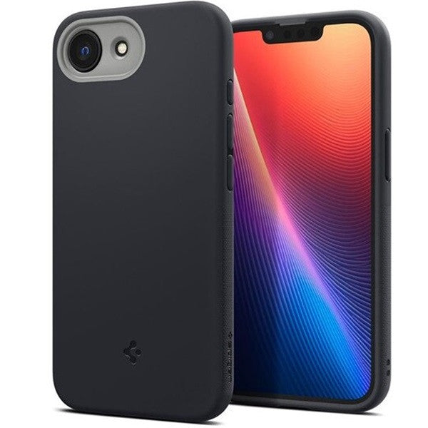 Spigen Nano Pop MagFit Apple iPhone 16e tok, MagSafe, Black Sesame, fekete -  iPhone 16e tok a Domshop kínálatából