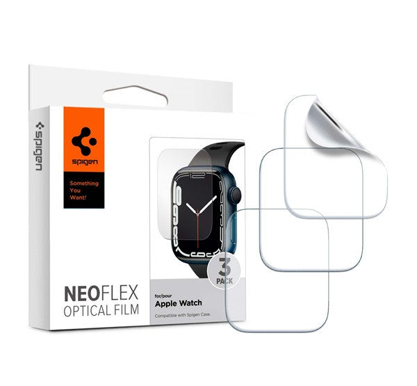 Spigen Neo Flex Apple Watch S8 / S7 41mm / S6 / SE / S5 / S4 40mm hajlított kijelzővédő fólia (3db) -  Apple Watch Fóliák a Domshop kínálatából