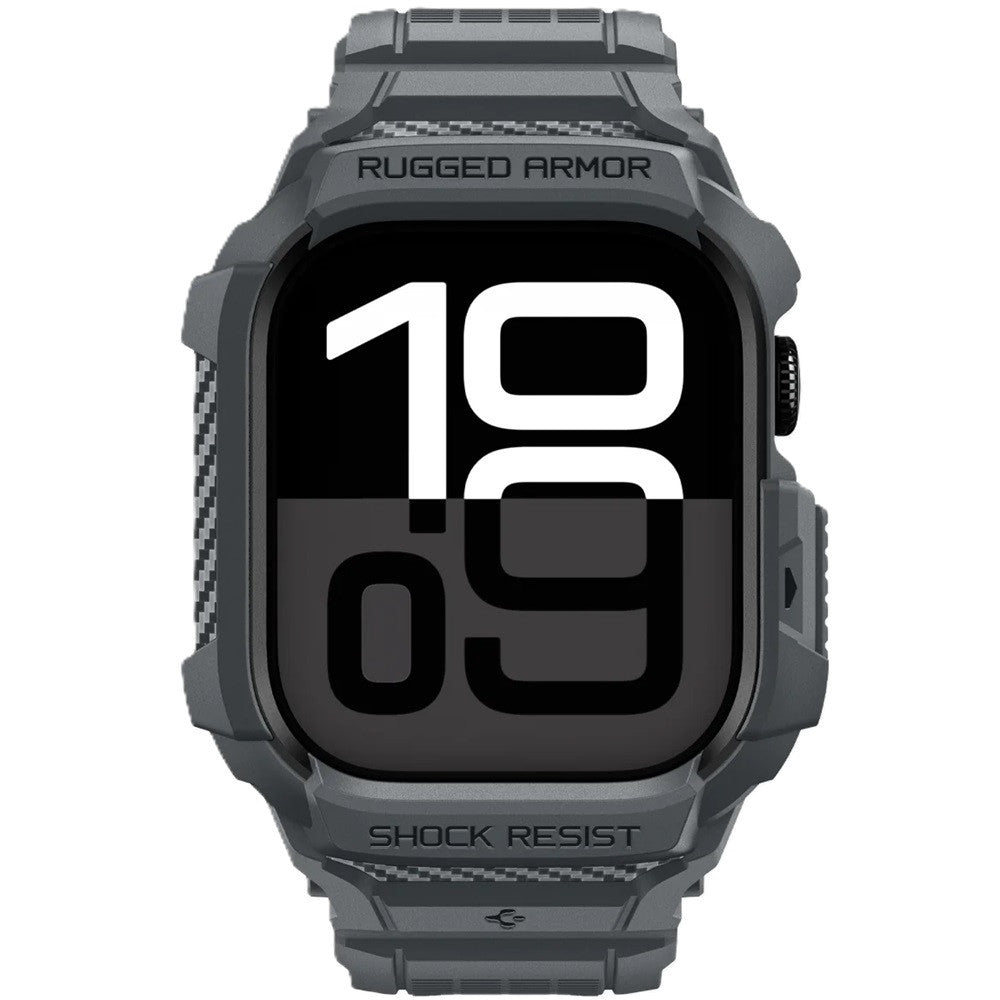 Spigen Rugged Armor Pro 2 Apple Watch 10-11 (46 mm) szíj / tok, Dark Gray, sötétszürke -   a Domshop kínálatából