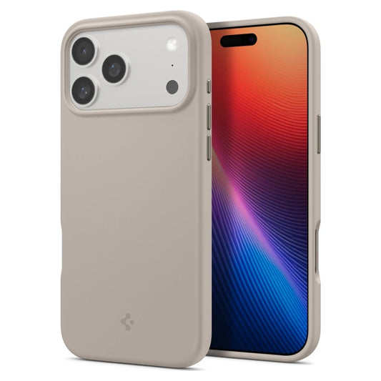 Spigen Silicone Fit MAG MagSafe tok iPhone 17 Pro készülékhez kőszín -  iPhone 17 Pro Max tok a Domshop kínálatából