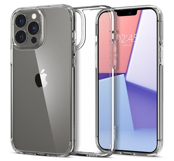Spigen Ultra Hybrid Apple iPhone 13 Pro tok, Crystal Clear, átlátszó -  iPhone 13 Pro tok a Domshop kínálatából