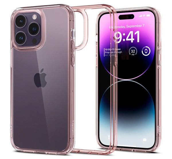 Spigen Ultra Hybrid Apple iPhone 14 Pro Max tok, Rose Crystal, rózsaszín -  iPhone 14 Pro Max tok a Domshop kínálatából