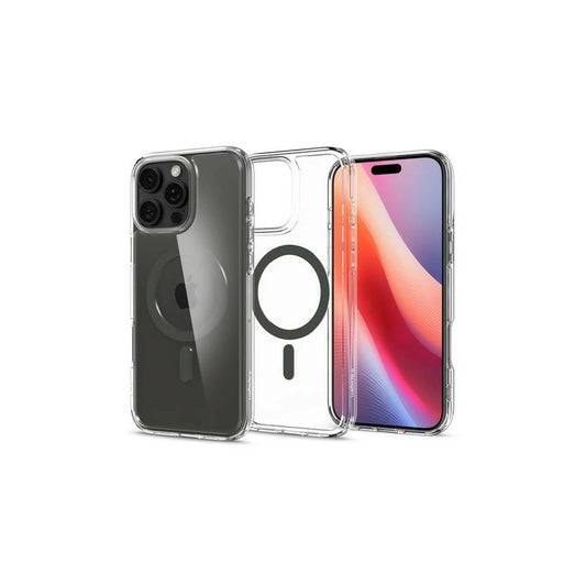 Spigen Ultra Hybrid MAG iPhone 16 Pro Max készülékhez 6.9" MagSafe grafit tok ACS07999 -  iPhone 17 Air tok a Domshop kínálatából