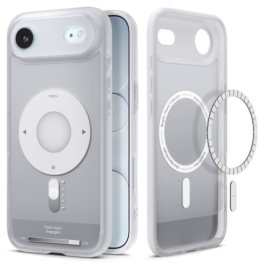 Spigen Ultra Hybrid MagFit Apple iPhone Air (2025) tok, MagSafe, Classic Silver, ezüst -  iPhone 17 Air tok a Domshop kínálatából