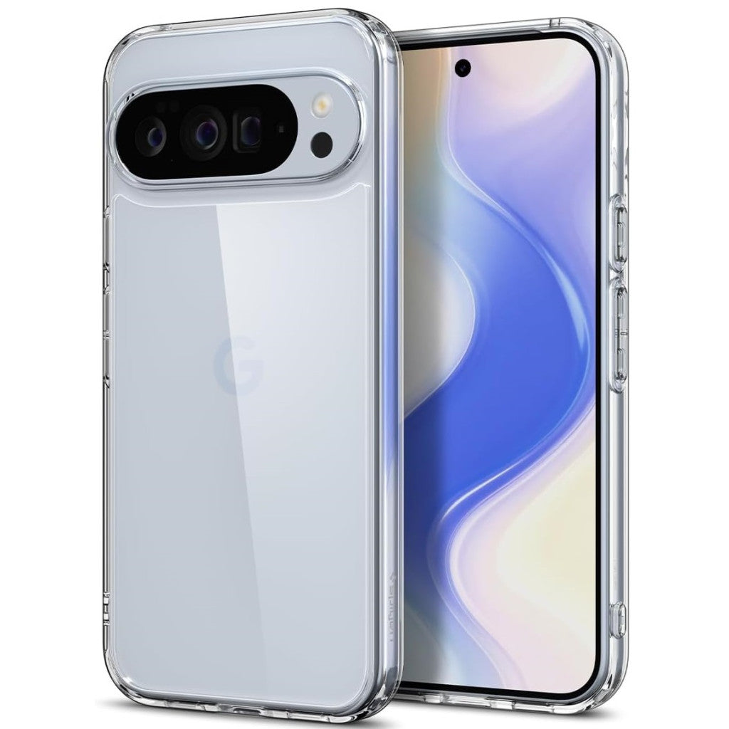 Spigen Ultra Hybrid Pixel 10 / Pixel 10 Pro tok, Crystal Clear, átlátszó -   a Domshop kínálatából