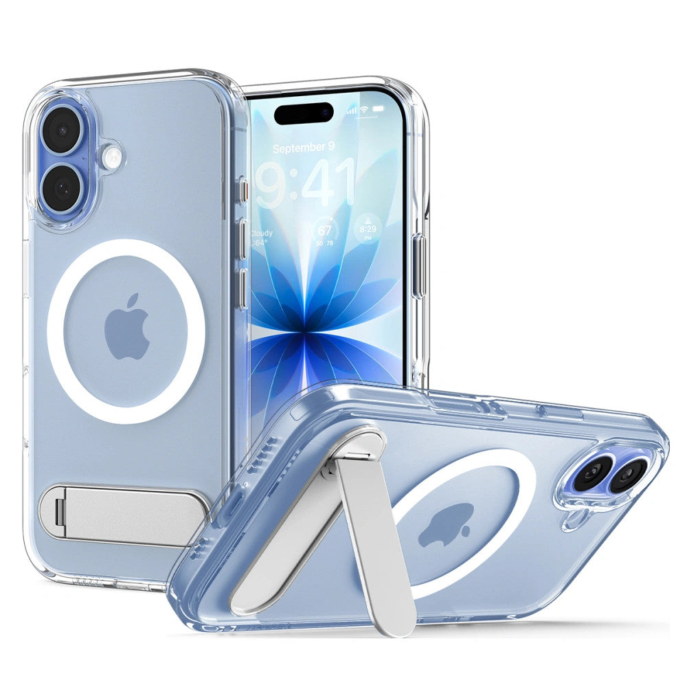 Spigen Ultra Hybrid S MagFit Apple iPhone 17 tok, MagSafe, Clear White, átlátszó-fehér -  iPhone 17 tok a Domshop kínálatából