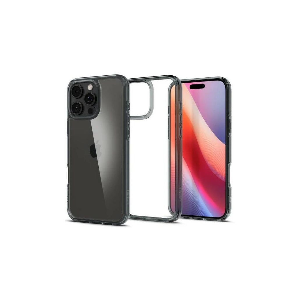 Spigen Ultra Hybrid iPhone 16 Pro 6.3" készülékhez tok space crystal ACS08123 -  iPhone 17 Air tok a Domshop kínálatából