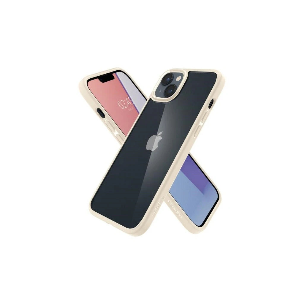 Spigen Ultra Hybrid tok iPhone 14 Plus / 15 Plus készülékhez 6,7" homokbézs ACS04898 -  iPhone 14 Plus/15Plus tok a Domshop kínálatából
