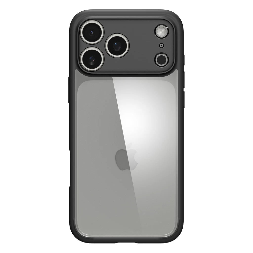 Spigen Ultra Hybrid védőtok Apple iPhone 17 Pro Max készülékhez, matte black -  iPhone 17 Pro Max tok a Domshop kínálatából