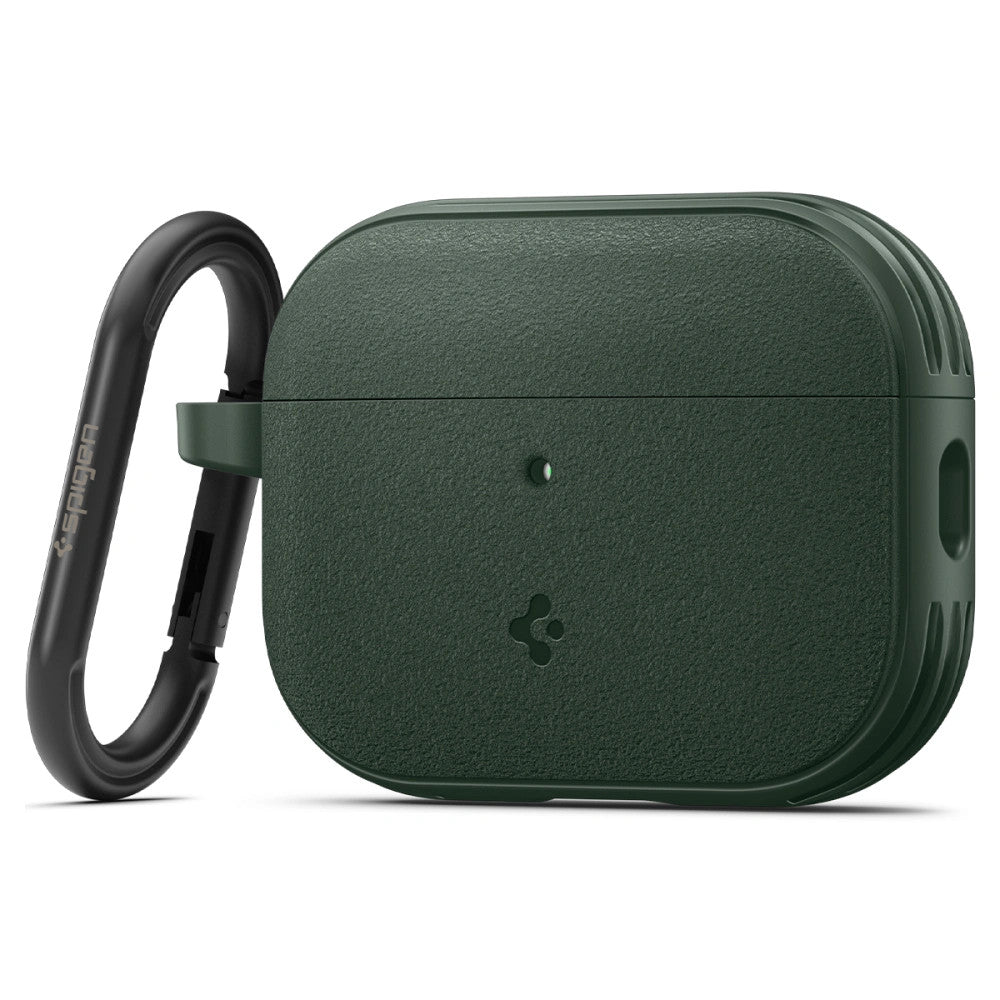 Spigen Vault Apple AirPods Pro 3 tok, karabinerrel, Midnight Green, sötétzöld -  AirPods Pro 3 tok a Domshop kínálatából