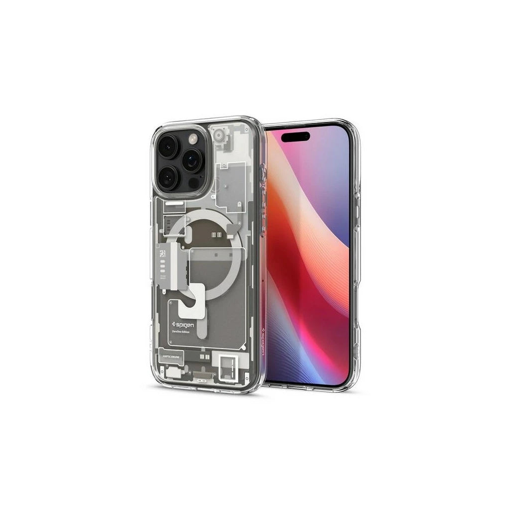 Spigen tok Ultra Hybrid MAG iPhone 16 Pro Max 6.9" készülékhez MagSafe zero one természetes titán ACS08381 -  iPhone 16 Pro Max tok a Domshop kínálatából