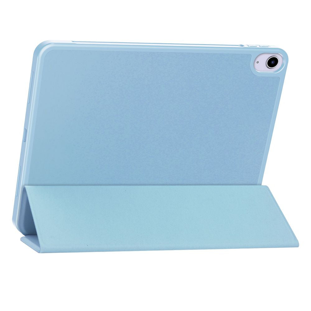 Apple iPad Air (2020 / 2022) / iPad Air 11 (2024 / 2025), mappa tok, közepesen ütésálló, érintőceruza tartó, érintőceruza nélkül, Smart Case, TP SC Pen Holder, világoskék