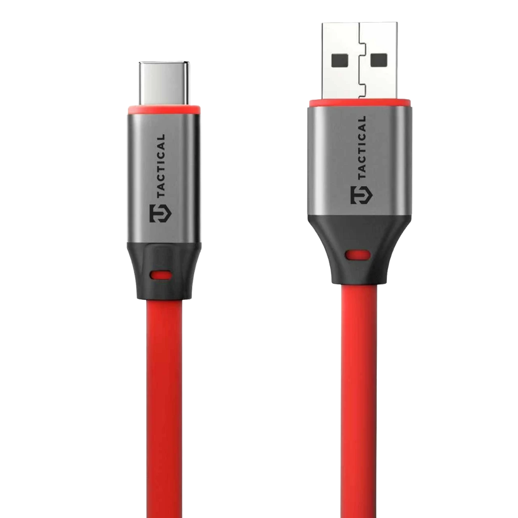Tactical Fat Man 2.0 kábel USB-A/USB-C 1m piros -  USB-C kábel a Domshop kínálatából