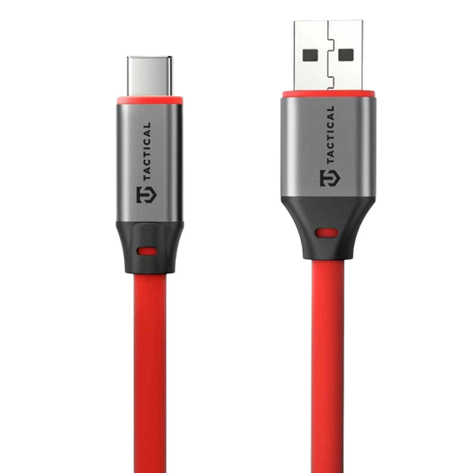 Tactical Fat Man 2.0 kábel USB-A/USB-C 1m piros -  USB-C kábel a Domshop kínálatából