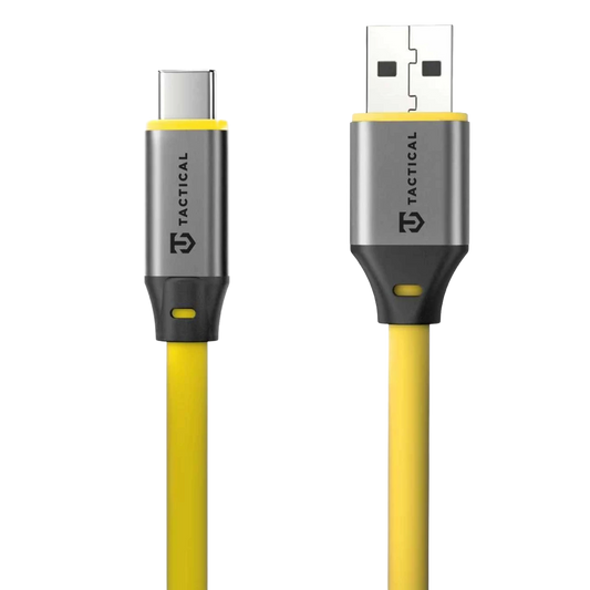 Tactical Fat Man 2.0 kábel USB-A/USB-C 1m sárga -  USB-C kábel a Domshop kínálatából