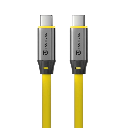 Tactical Fat Man 2.0 kábel USB-C/USB-C 1m sárga -  USB-C kábel a Domshop kínálatából