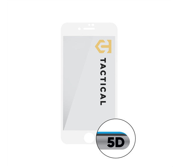 Tactical Glass Shield 5D Apple iPhone 7/8/SE2020/SE2022 kijelzővédő üvegfólia, fehér -  iPhone 7/8/SE2/SE3 fólia a Domshop kínálatából