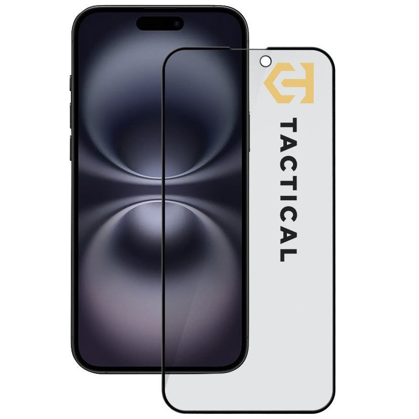 Tactical Glass Shield Privacy Stealth 5D Apple iPhone 15 / 16 betekintésgátló kijelzővédő üvegfólia, fekete -  iPhone 15/16 fólia a Domshop kínálatából