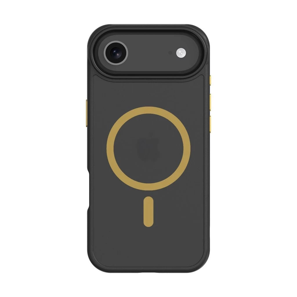 Tactical MagForce Hyperstealth 2.0 tok iPhone 17 Air készülékhez fekete/sárga -  iPhone 17 Air tok a Domshop kínálatából