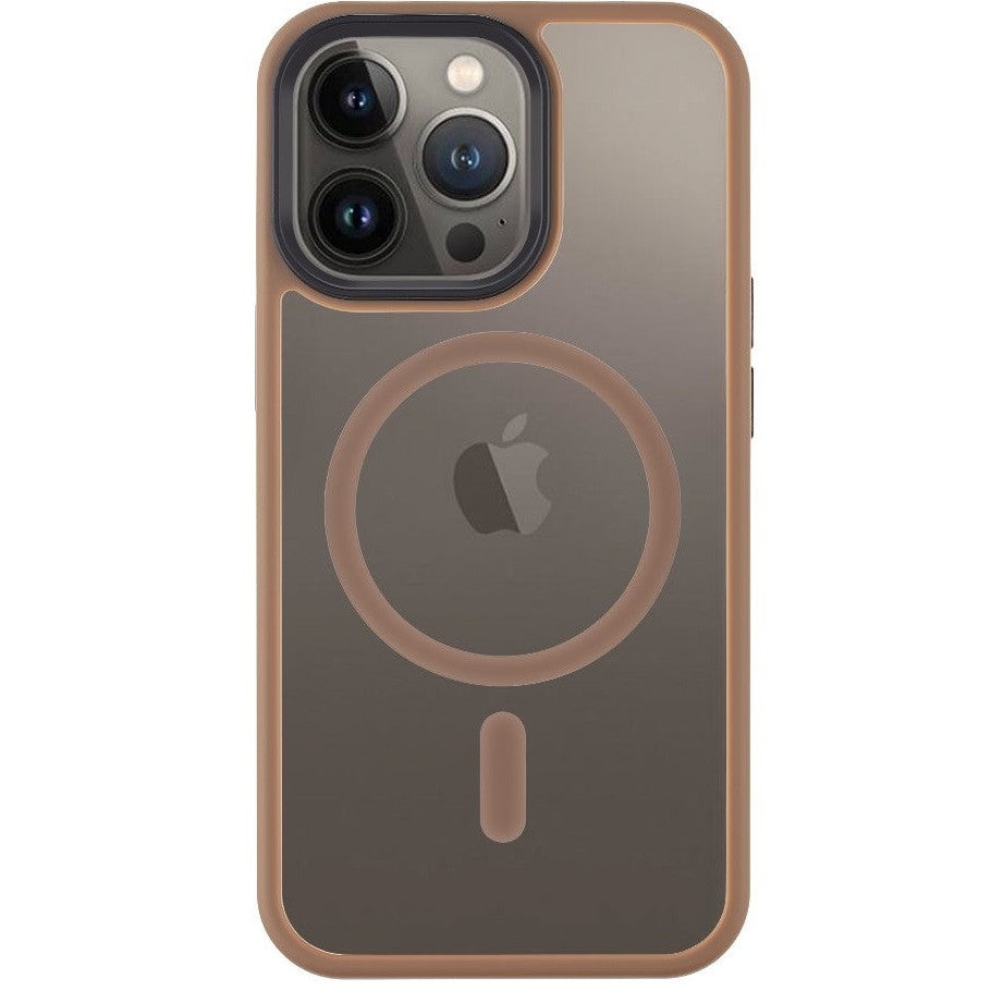 Tactical MagForce Hyperstealth Apple iPhone 16 Pro Magsafe hátlap tok, fekete/barna -  iPhone 16 Pro tok a Domshop kínálatából