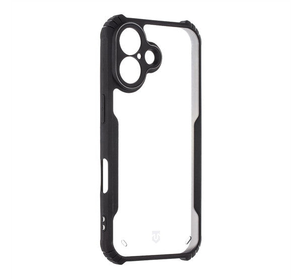 Tactical Quantum Stealth Apple iPhone 16 tok, átlátszó/fekete -  iPhone 16 tok a Domshop kínálatából