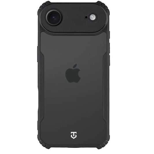 Tactical Quantum Stealth Apple iPhone Air (2025) hátlap tok, átlátszó/fekete -  iPhone 17 Air tok a Domshop kínálatából