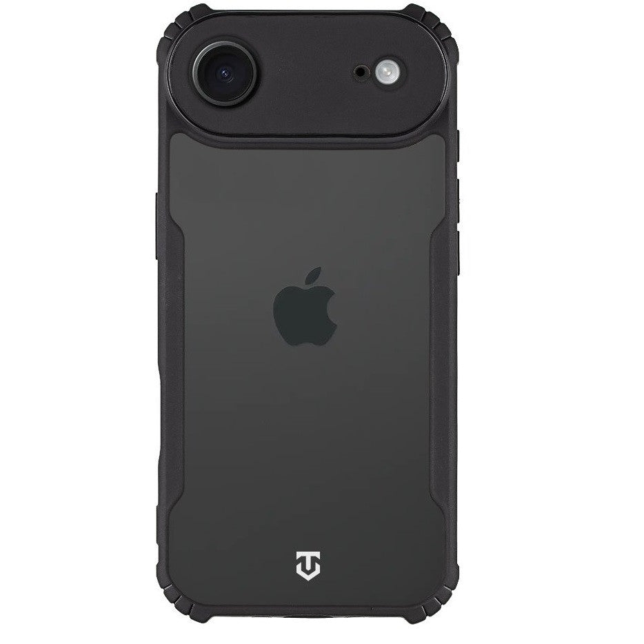 Tactical Quantum Stealth Apple iPhone Air (2025) hátlap tok, átlátszó/fekete -  iPhone 17 Air tok a Domshop kínálatából