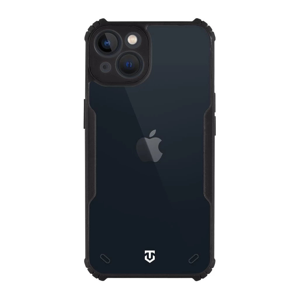 Tactical Quantum Stealth tok Apple iPhone 13 készülékhez, átlátszó/fekete -  iPhone 13/14 tok a Domshop kínálatából
