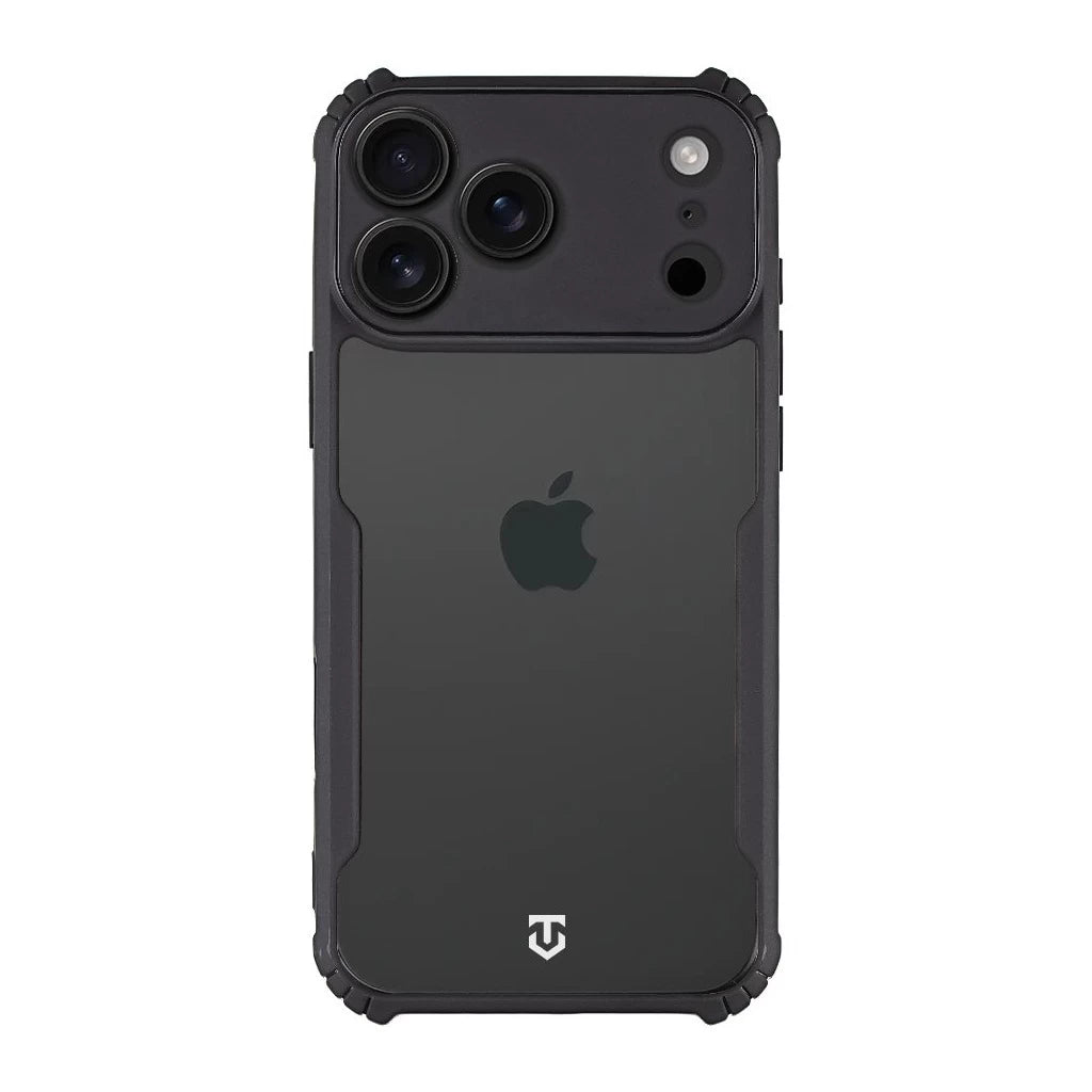 Tactical Quantum Stealth tok Apple iPhone 17 Pro Max készülékhez átlátszó/fekete -  iPhone 17 Pro Max tok a Domshop kínálatából