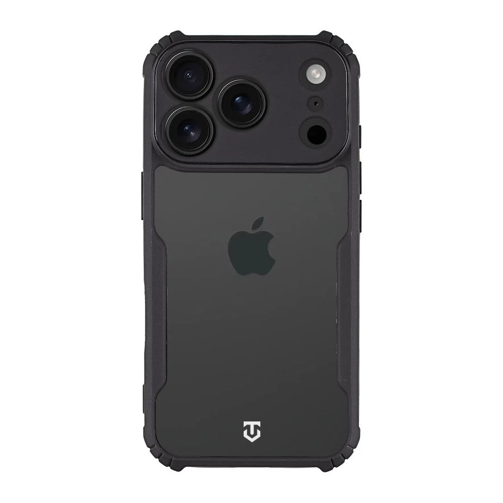 Tactical Quantum Stealth tok Apple iPhone 17 Pro készülékhez átlátszó/fekete -  iPhone 17 Pro tok a Domshop kínálatából