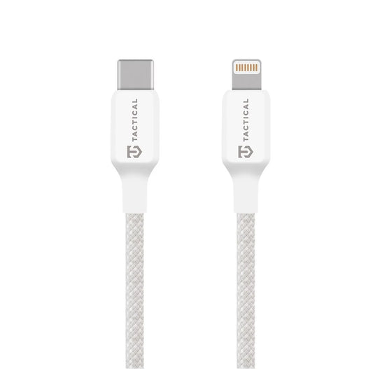 Tactical Stitch Thread Kábel USB-C/Lightning 2m fehér -  Lightning kábel a Domshop kínálatából