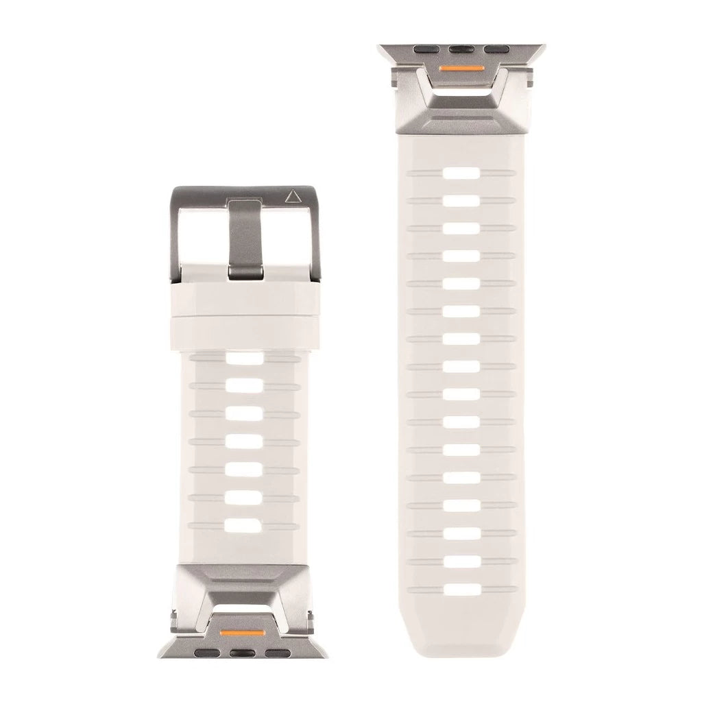 Tactical Tough szíj Apple Watch Ultra készülékhez világosszürke -  Apple Watch Szilikon Szíjak a Domshop kínálatából