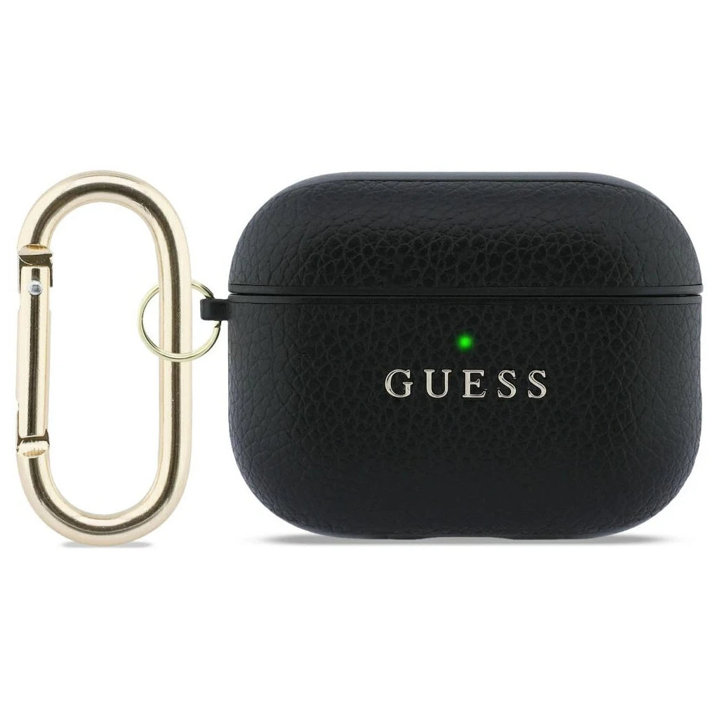 Tok Guess Grained Classic Logo Hook AirPods Pro 3 készülékhez fekete -  AirPods Pro 3 tok a Domshop kínálatából