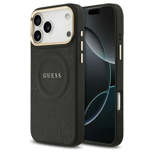 Tok Guess Peony Hot Stamp MagSafe iPhone 17 Pro Max készülékhez fekete -  iPhone 17 Pro Max tok a Domshop kínálatából