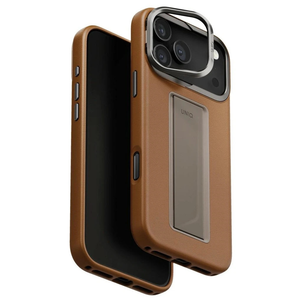 Tok UNIQ Heldro Pro for iPhone 17 Pro Max készülékhez Magclick Charging karamell -  iPhone 17 Pro Max tok a Domshop kínálatából