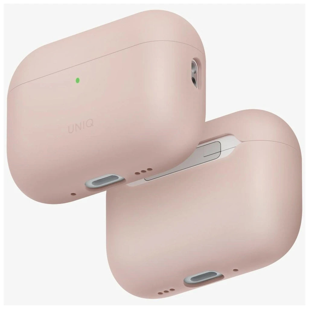 Tok UNIQ Lino AirPods Pro 3 gen készülékhez Silicone rózsaszín -  AirPods Pro 3 tok a Domshop kínálatából