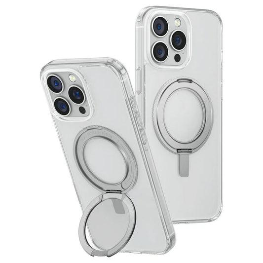 Tok UNIQ Swivix iPhone 16 Pro Max készülékhez 360 Rotating Kickstand átlátszó -  iPhone 16 Pro Max tok a Domshop kínálatából
