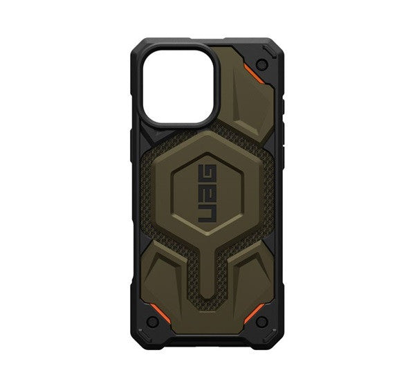 UAG Monarch Pro iPhone 16 Pro Max Magsafe tok, Kevlar Element Green -  iPhone 16 Pro Max tok a Domshop kínálatából