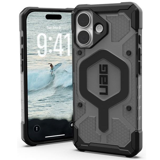 UAG Pathfinder Apple iPhone 17 Clear MagSafe tok, Ash/Black -  iPhone 17 tok a Domshop kínálatából
