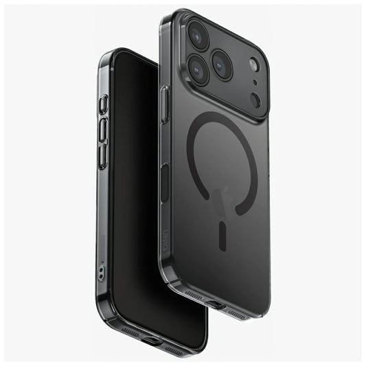 UNIQ Airsuit tok iPhone 17 Pro készülékhez Magclick Charging fekete -  iPhone 17 Pro tok a Domshop kínálatából