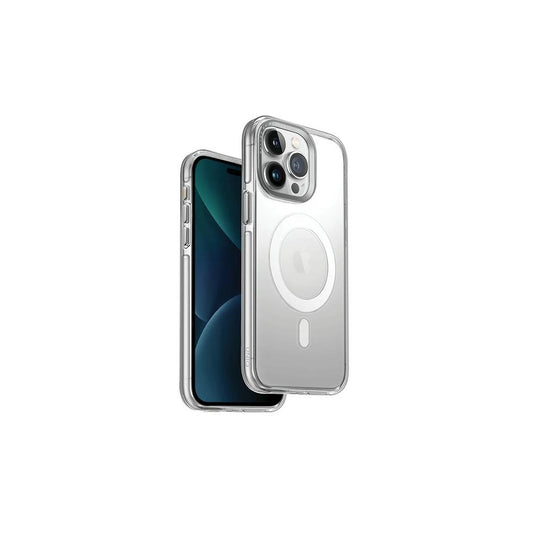 UNIQ Calio iPhone 15 Pro Max készülékhez 6.7" Magclick töltő tok átlátszó -  iPhone 15 Pro Max tok a Domshop kínálatából