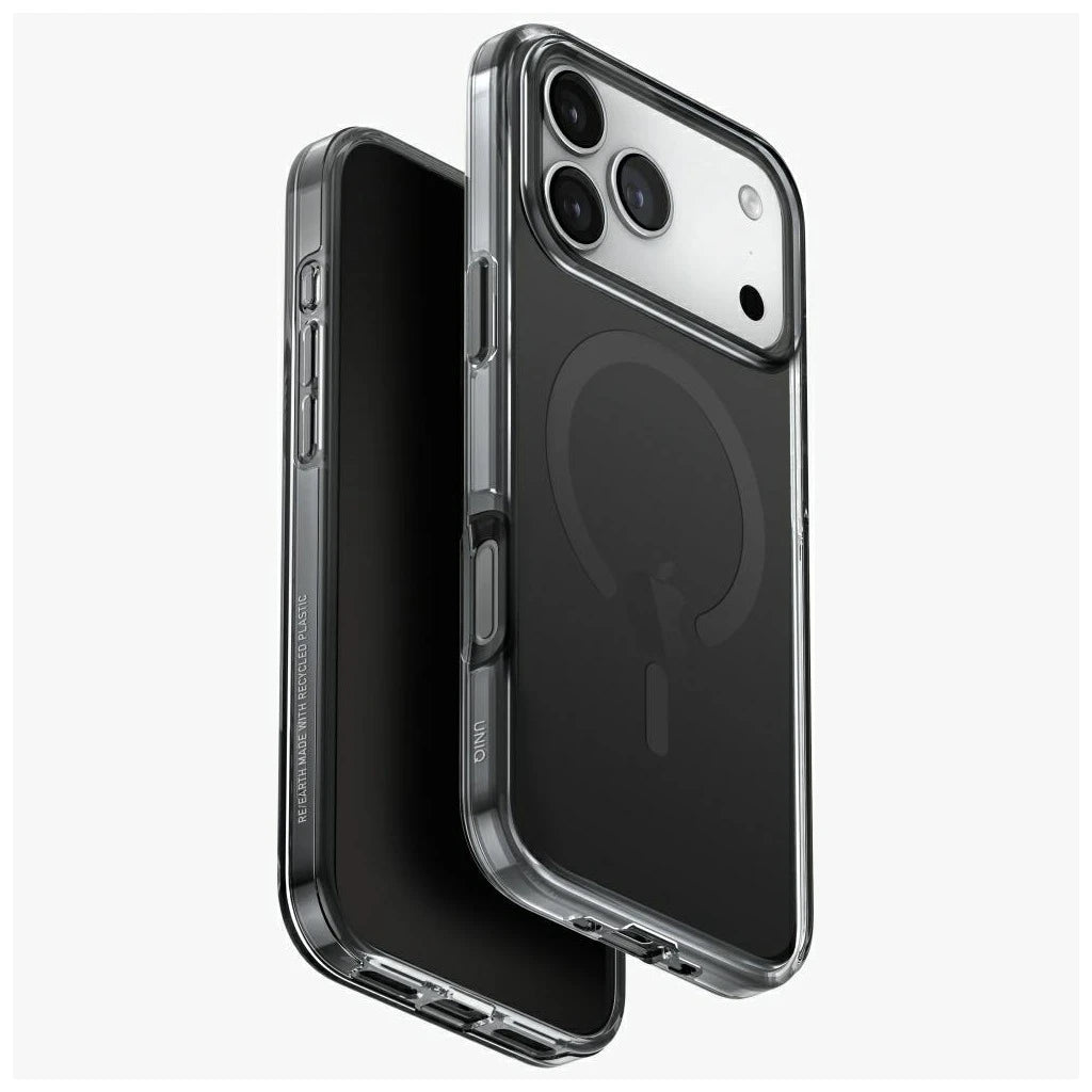 UNIQ Clario MagClick Charging tok Apple Iphone 17 Pro Max készülékhez - black -  iPhone 17 Pro Max tok a Domshop kínálatából