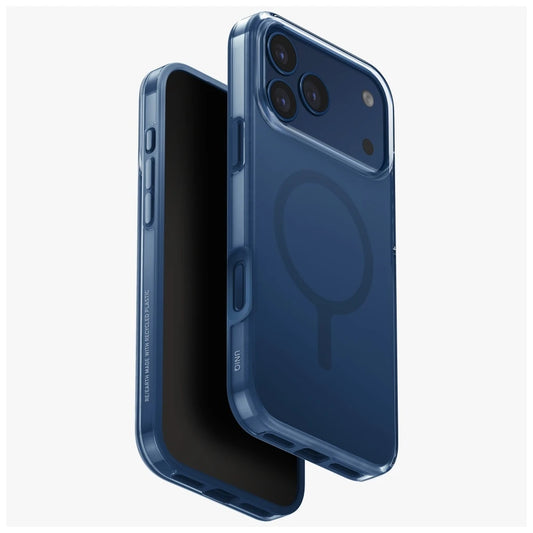UNIQ Clario MagClick Charging tok Apple Iphone 17 Pro Max készülékhez - blue -  iPhone 17 Pro Max tok a Domshop kínálatából
