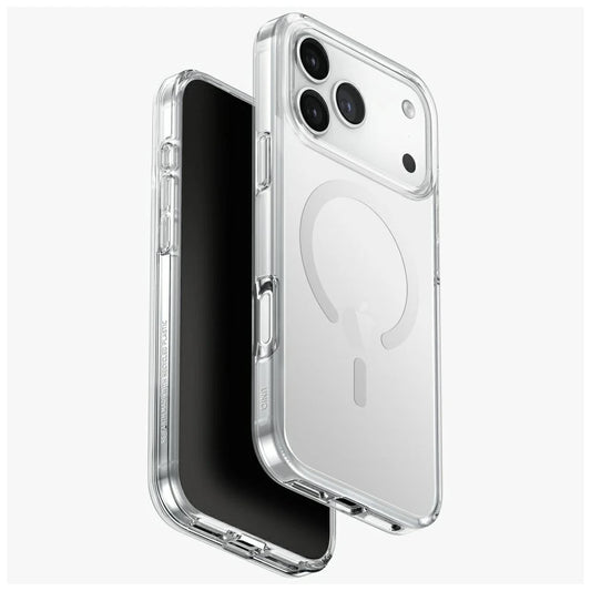 UNIQ Clario MagClick Charging tok Apple Iphone 17 Pro Max készülékhez - transparent -  iPhone 17 Pro Max tok a Domshop kínálatából