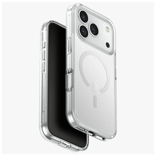 UNIQ Clario MagClick Charging tok Apple Iphone 17 Pro készülékhez - transparent -  iPhone 17 Pro tok a Domshop kínálatából