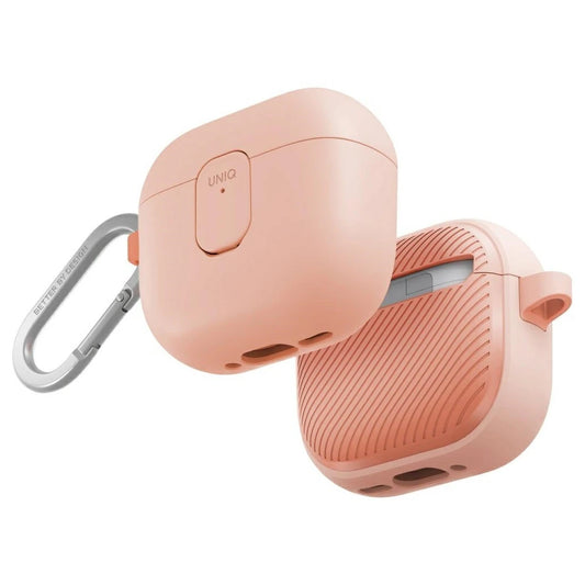 UNIQ Clyde AirPods 4 készülékhez Lock tok rózsaszín -  AirPods 4 tok a Domshop kínálatából
