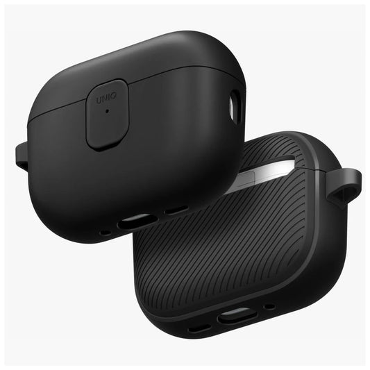 UNIQ Clyde tok AirPods Pro 3 gen készülékhez fekete-szürke -  AirPods Pro 3 tok a Domshop kínálatából