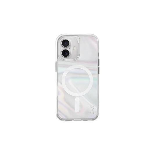 UNIQ Coehl Savon iPhone 16 6.1" készülékhez tok Magnetic Charging bubble prism -  iPhone 16 tok a Domshop kínálatából