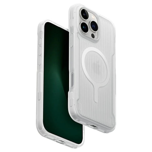 UNIQ Combat Active tok iPhone 16 Pro Max készülékhez Magclick Charging lume fehér -  iPhone 16 Pro Max tok a Domshop kínálatából