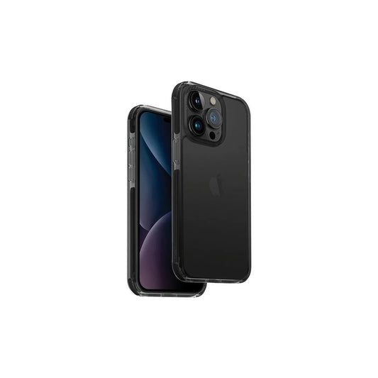 UNIQ Combat iPhone 15 Pro Max 6.7" készülékhez tok szénfekete -  iPhone 15 Pro Max tok a Domshop kínálatából